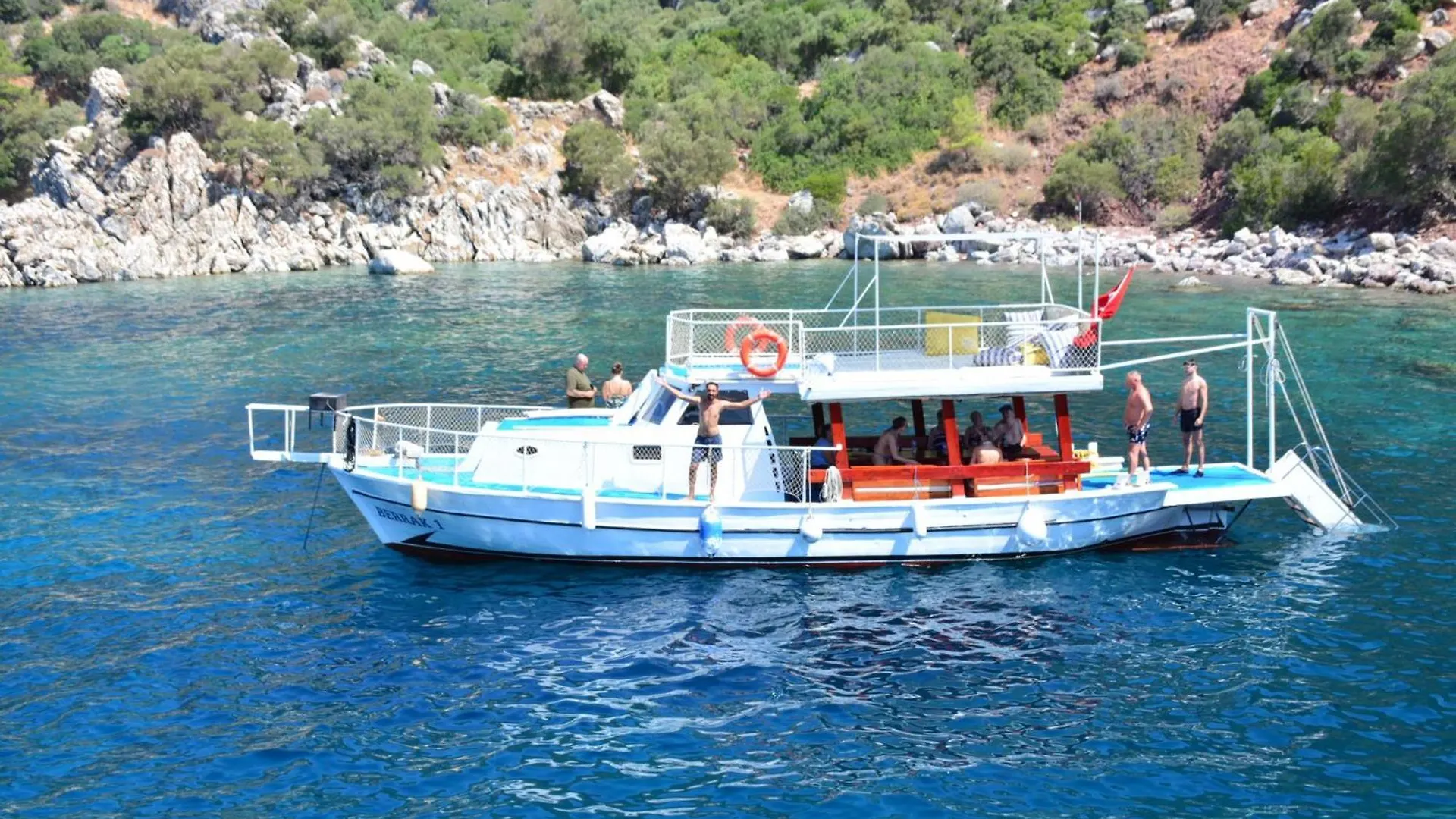 Ботель Отель Berrak1 Private Yacht Мармарис
